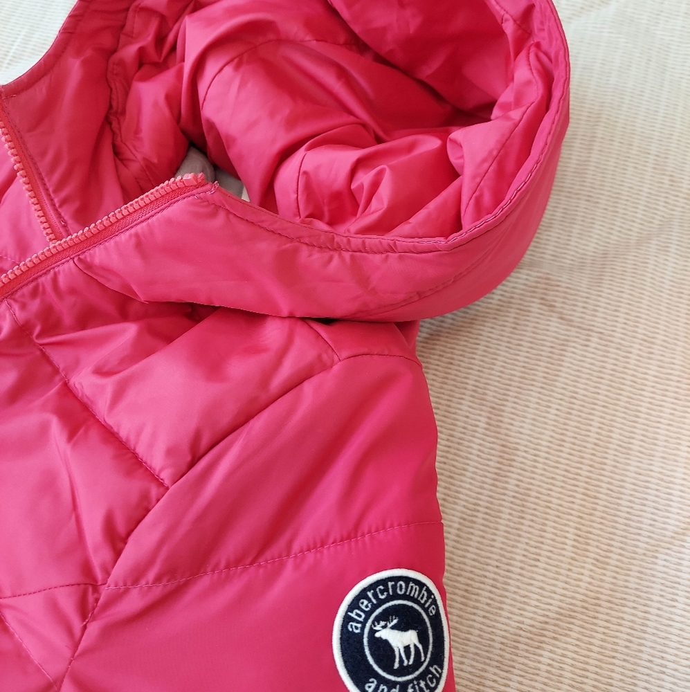 Abercrombie Girl's Puffer Jacket - Picture 4 of 8